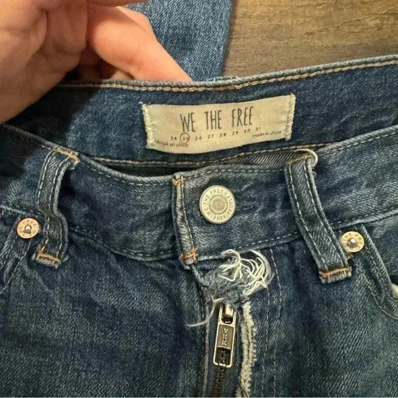 Free people mom jeans 25 - Picture 3 of 6